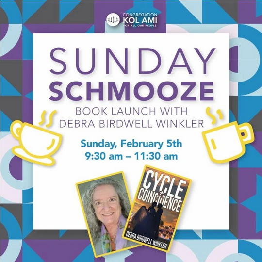 Sunday Schmooze – Book Launch