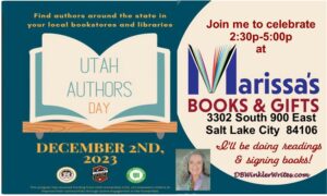 December 2, 2023: Utah Authors Day